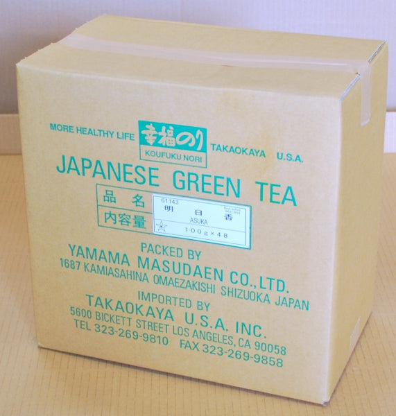 TEA LEAF ASUKA GREEN TEA TAKAOKAYA-AFORASIAA-BOX