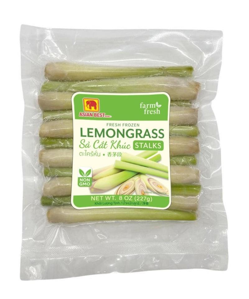 Fresh Frozen Lemongrass Stalks