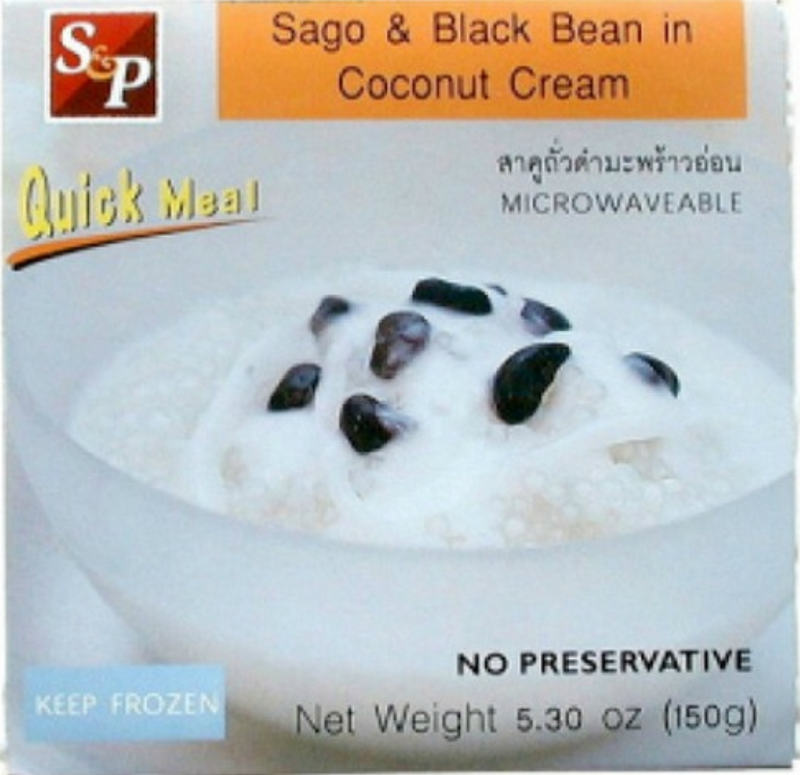 Sogo & Black Bean in Coconut Cream - AfroAsiaa