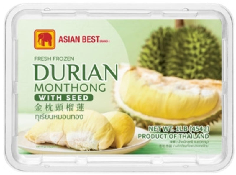 Durian Monthong (Seedless | w/Seed) 16 x 1lbs - AfroAsiaa