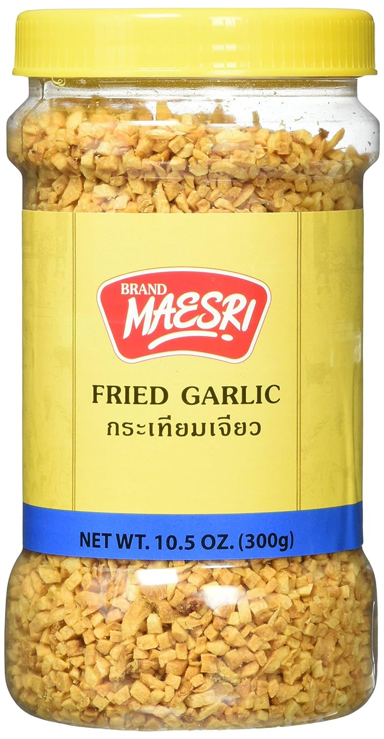 Maesri Fried Garlic, 10.5 Ounce - AfroAsiaa