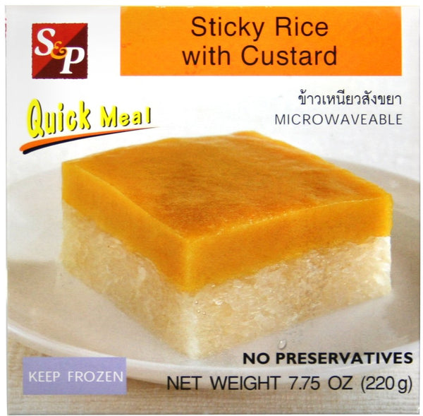 Sticky Rice with Custard - AfroAsiaa