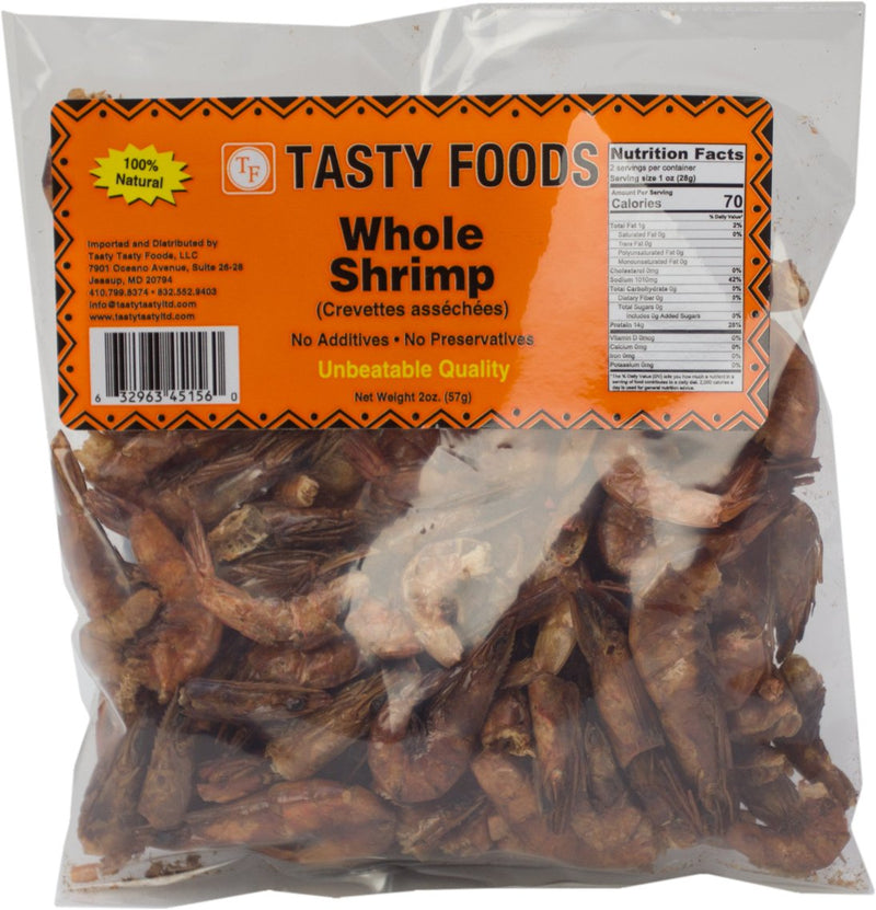 Whole Smoked Shrimp - AfroAsiaa